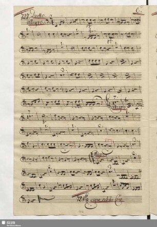 727. Duetto: Se ben vecchio / Naumann, J.G.