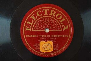 Polonaise: Titania ist herabgestiegen : ("Mignon") / (Thomas)