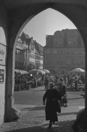 Naumburg: vom Rathaus zum Marktplatz [Kaysersches Haus]