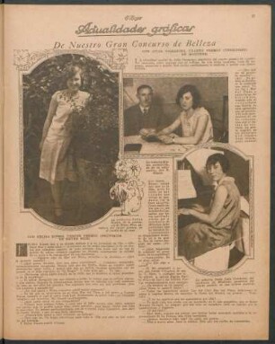 De nuesrtro gran concurso de Belleza