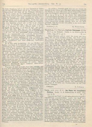 634 [Rezension] Thudichum, Friedrich, Kirchliche Fälschungen. 2. Der Brief an die Hebräer