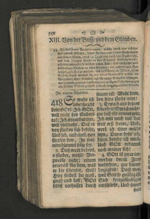 [XIII. Von der Busse und dem Glauben. - XIV. Von der christlichen Kirche.]