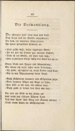 Die Verwandlung