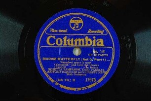 Madam Butterfly (act 2, part 1) : Yamadori ancor le pene (Yamadori - and have the throes) / (Puccini)