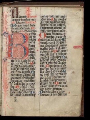 Psalterium feriatum