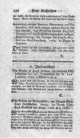 Erste Gründe der Vernunftlehre.