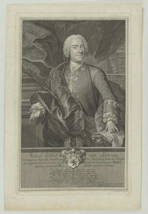 Bildnis des Michael Gottlieb von Liebenau