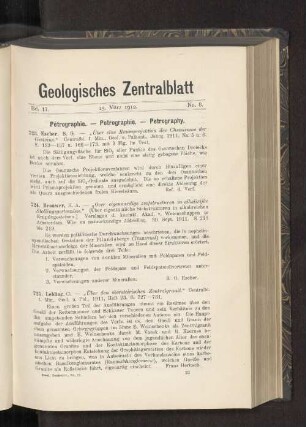 15. März 1912. No. 8.