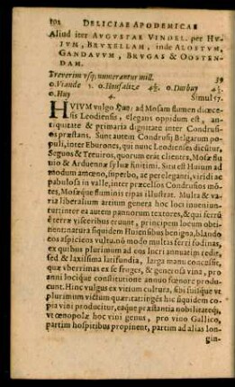 Aliud iter Augustae Vindel. per Huium, Bruxellam, inde Alostum, Gandauum, Brugas & Oostendam
