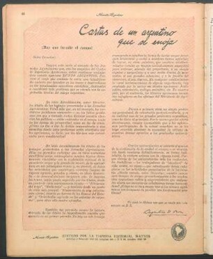 Cartas de un argentino que se enoja : ¡Hay que invadir el campo!