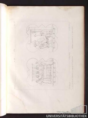 Tav. XV, Tav. XVI. La saltatrice chiede la testa di S. Giovanni. Decollazione di S. Giovanni.