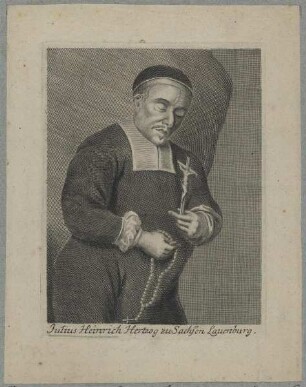 Bildnis des Julius Heinrich zu Sachsen Lauenburg