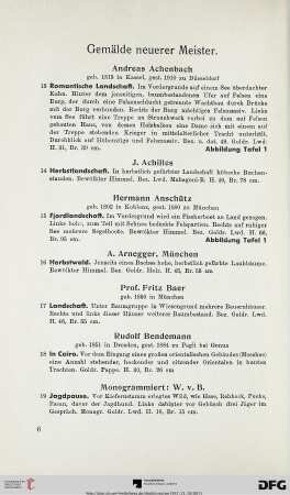 Gemälde neuerer Meister (Nr. 13-89)