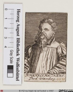Bildnis Johann Matthaei (Matthaeus)