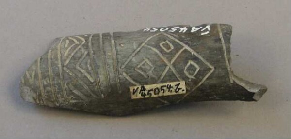 Clay flute (fragment)