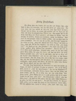 König Drosselbart.