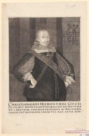 Christoph Hieronymus (I.) Gugel; geb. 1600