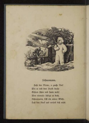 Schneemann.