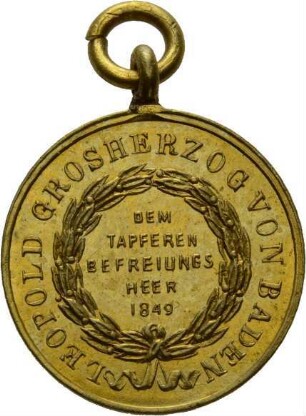 Militärische Gedächtnismedaille, sog. "Brudermordmedaille", en miniature