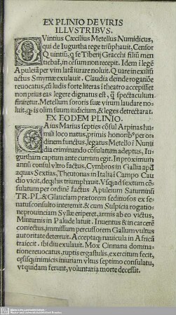 Ex Plinio De Viris Illustribus