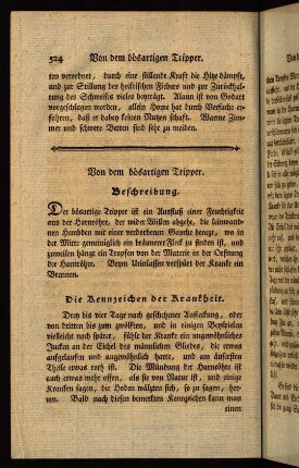 524-542, Der bösartige Tripper
