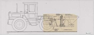 "LANDSBERG" Wiegerahmen am MB Trac, Kraftsensor, Drucksensor