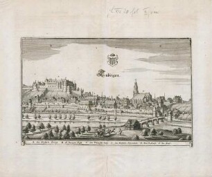 Tübingen. Südansicht (1. Ex.)