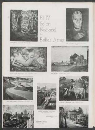 El IV Salón Nacional de Bellas Artes - [Ilustración]