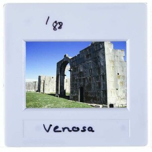 Venosa, Parco Archeologico,Venosa, Chiesa incompiuta,Venosa, Abbazia della Santissima Trinità