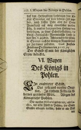 VI. Wapen - X. Wapen.