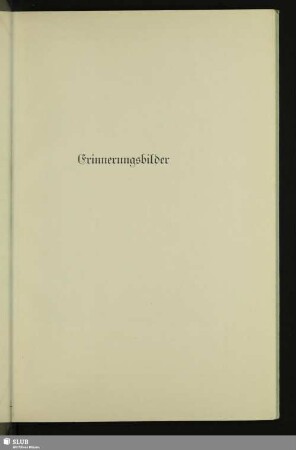 Erinnerungsbilder