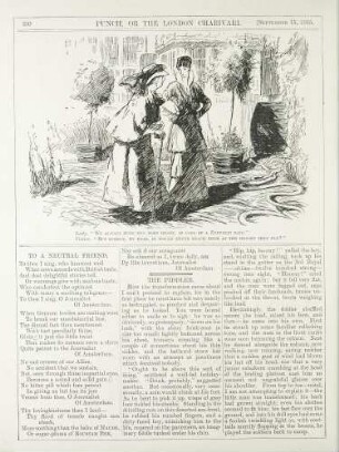 Lady. "We always keep the hose ready, in case of a zeppelin raid."