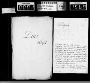 . 1692: Januar 1692