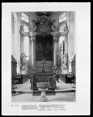Altarblatt: Salbung in Bethanien