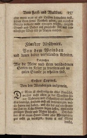 Erstes Capitel. Von den Weinbergen insgemein.