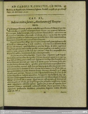 Cap. XL. Indicia contra furum Auxiliatores & Receptatores
