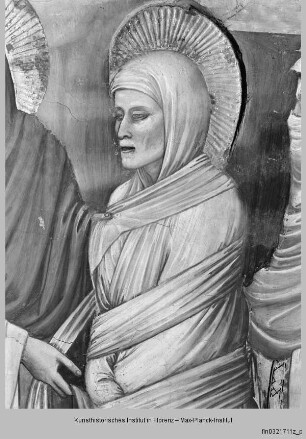 Leben Christi (obere Zone Nord bis Judasverrat) und Präfigurationen : Auferweckung des Lazarus