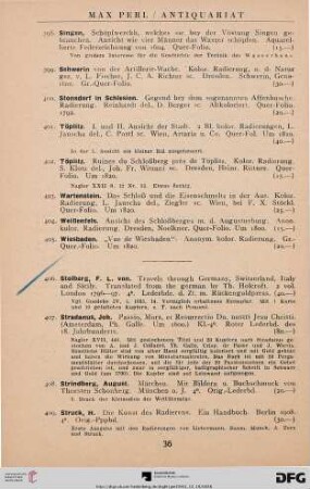 Diverse: alphabetisch (Nr. 406-454)