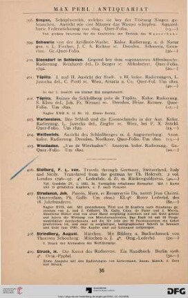 Diverse: alphabetisch (Nr. 406-454)