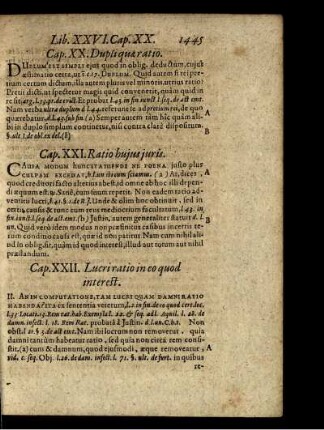 Cap. XXI. Ratio hujus juris