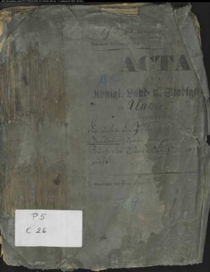 Generalakten des Amtsgerichtes Unna (G 1847-1874)