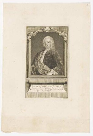 Bildnis des Johann Fridrich Nolten
