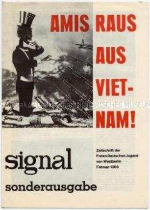Sonderdruck der Zeitschrift "Signal" zum Vietnam-Krieg
