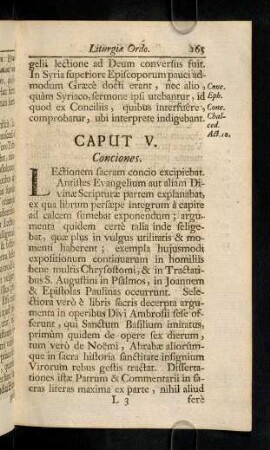 165-174, Caput V
