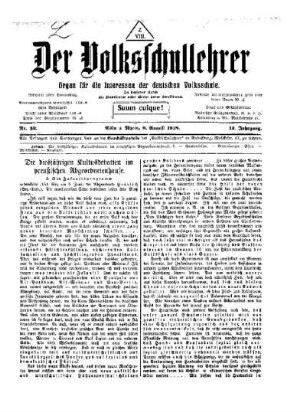 Die diesjährigen Kultusdebatten im preußischen Abgeordnetenhause