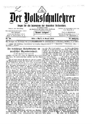 Die diesjährigen Kultusdebatten im preußischen Abgeordnetenhause