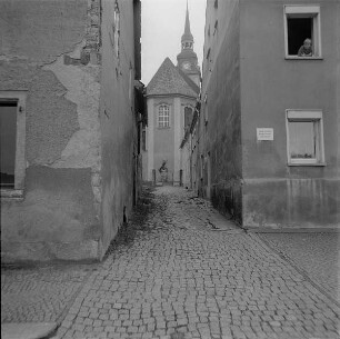 Elstra, Kirchgasse, Kleinpflaster