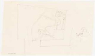 Garten am Provinzial-Mutterhaus der Schwestern »Unserer lieben Frau«, Mülhausen: Lageplan Detail