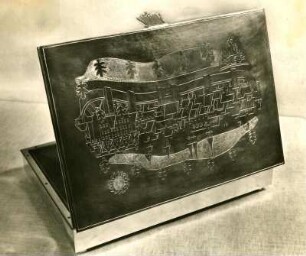 MHK: Kassette in Schiefer, Ausf. Tettenborn