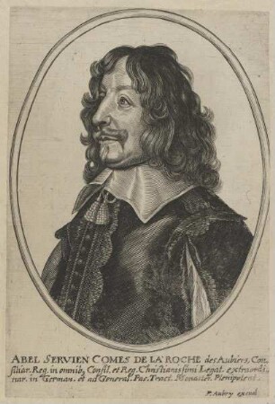 Bildnis des Abel Servien de la Roche